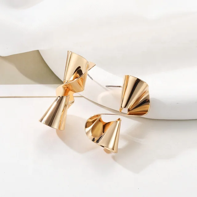 Boucles d'oreilles créoles rotatives en or 14 carats DAISY - Élégantes et hypoallergéniques