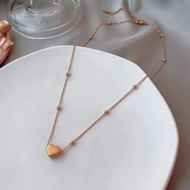 18K Gold-Plated Love Heart Necklace