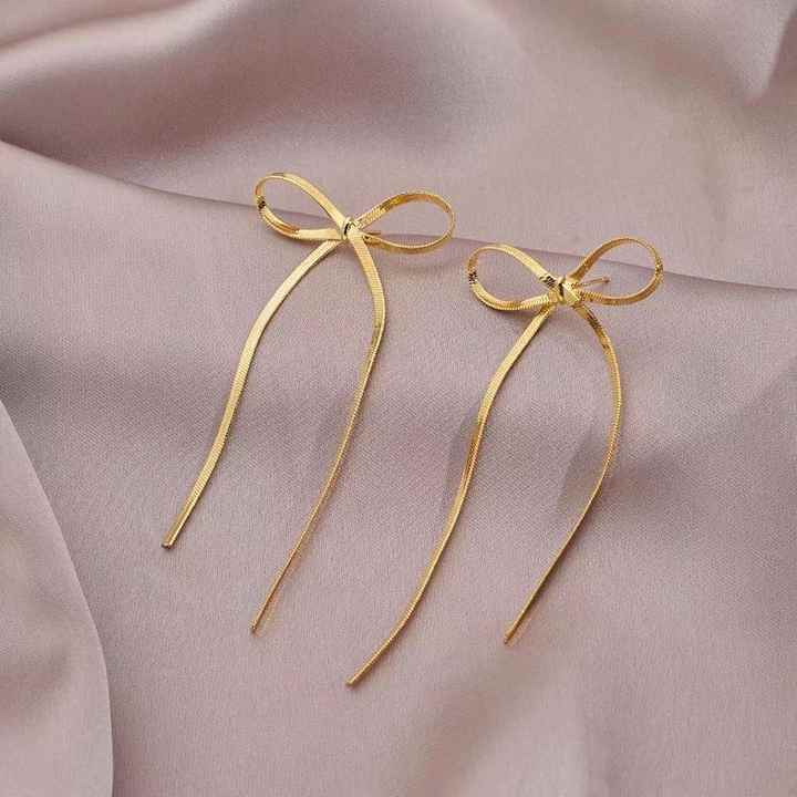 Boucles d'oreilles en ruban BEATRICE respectueuses de l'environnement - Douces, cool et tendance