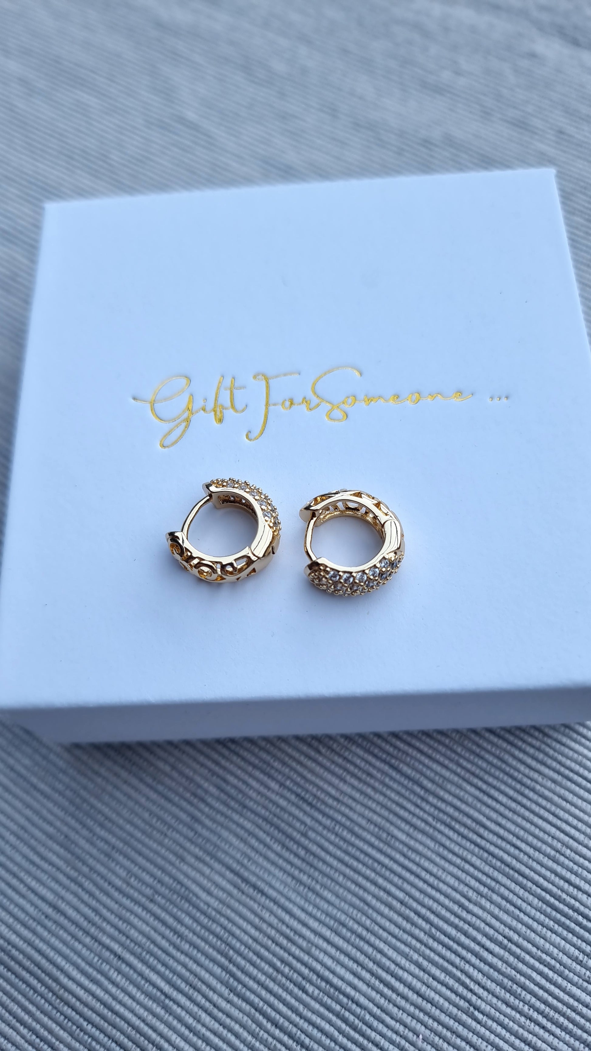 Golden Elegance Hoop Earrings