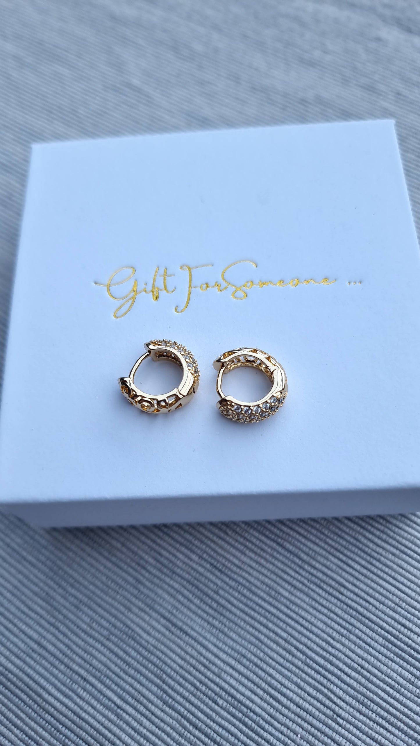 Golden Elegance Hoop Earrings