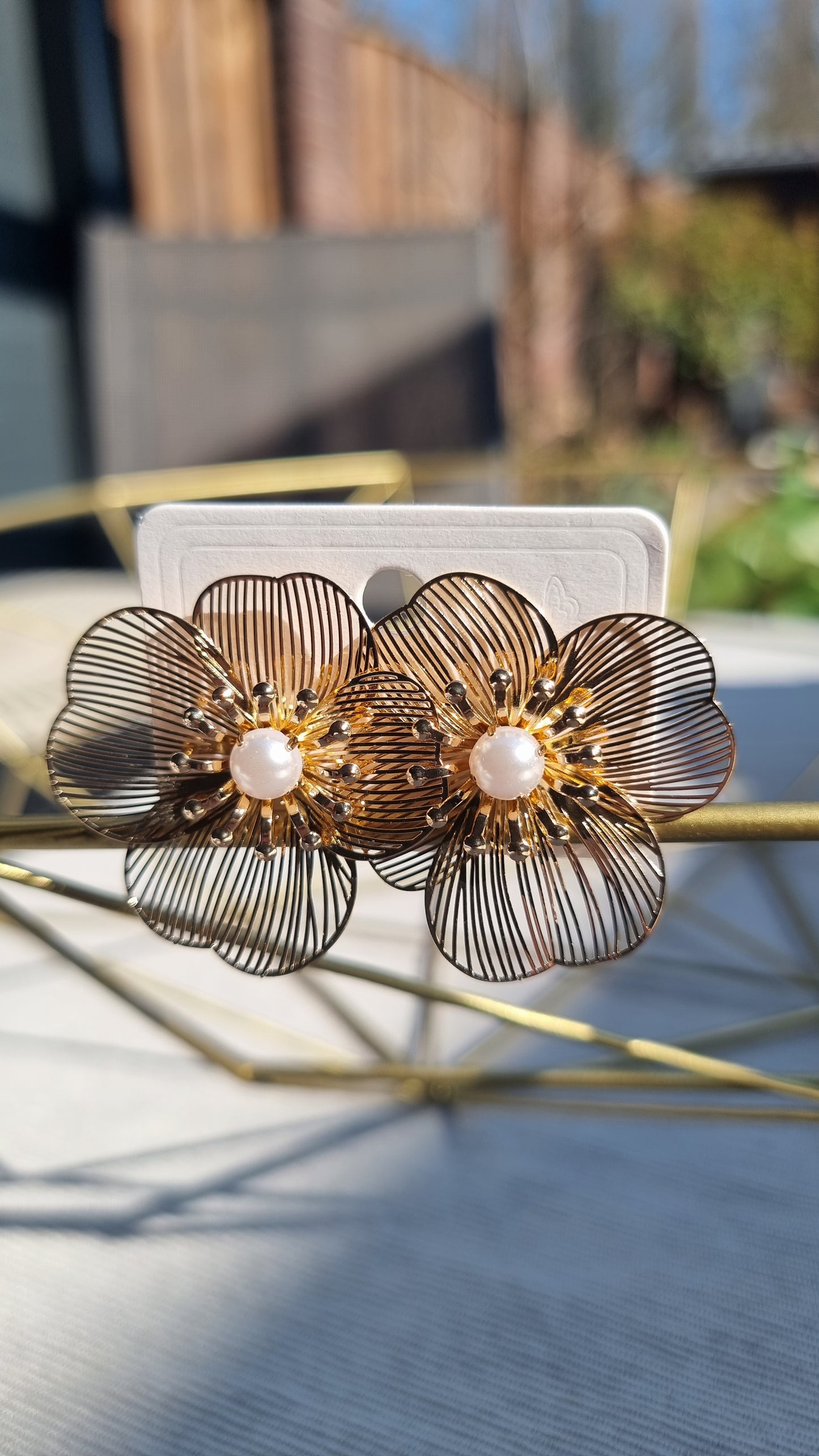 Golden Bloom Earrings – Delicate, Elegant, Timeless